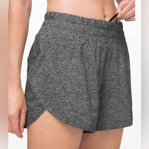 Lululemon Track That Short *5"
Heather Lux Multi Black, Sz 4